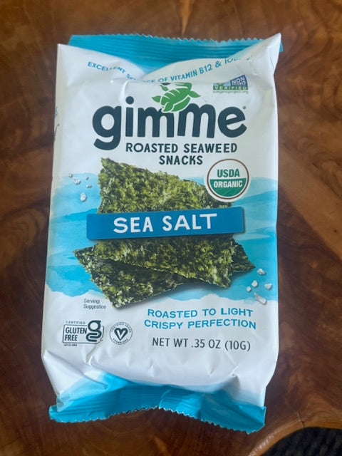 Gimme Organic Seaweed - Sea Salt