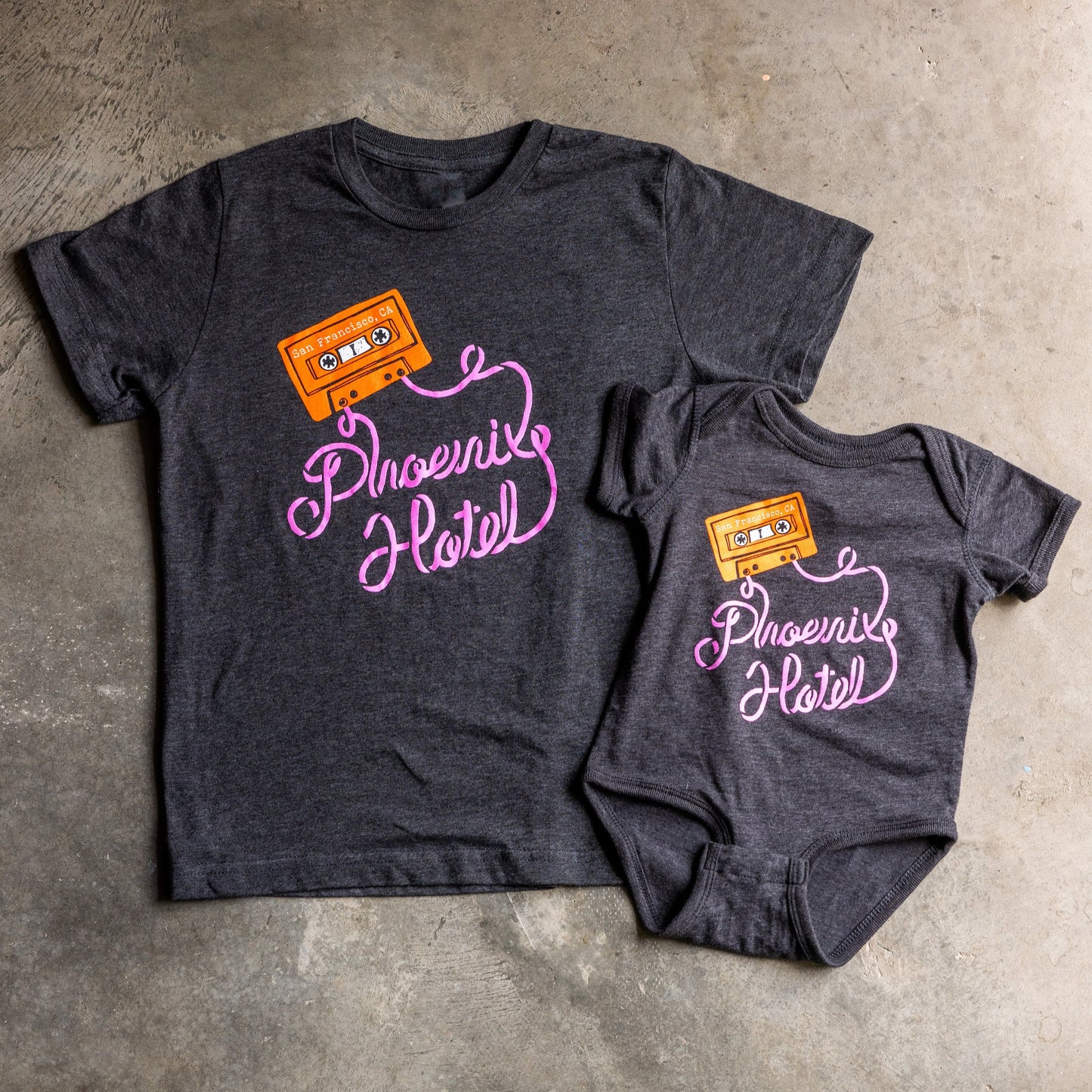 Phoenix Hotel Cassette Kids Tee