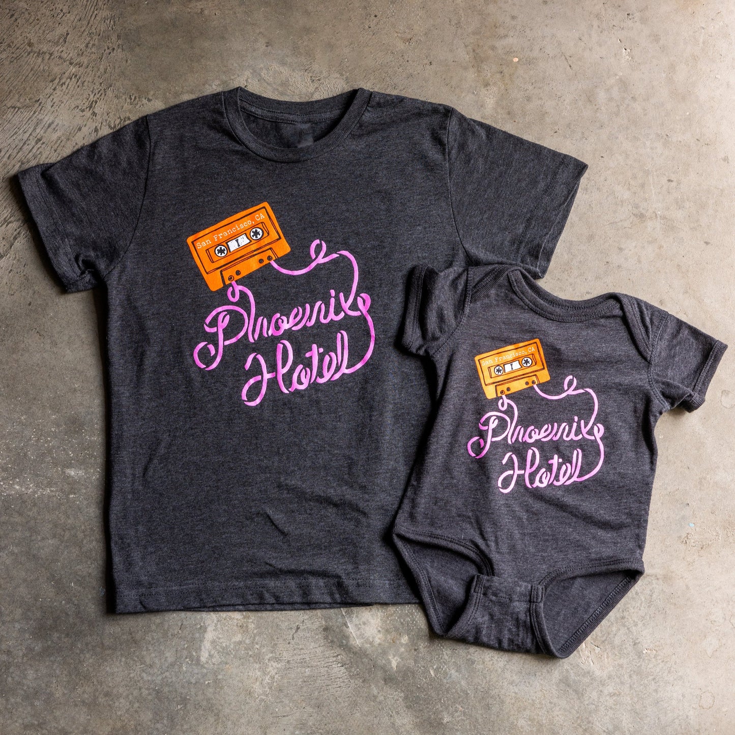 Phoenix Hotel Cassette Onesie