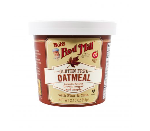 Bob's Red Mill Oatmeal Cup - Maple Brown Sugar