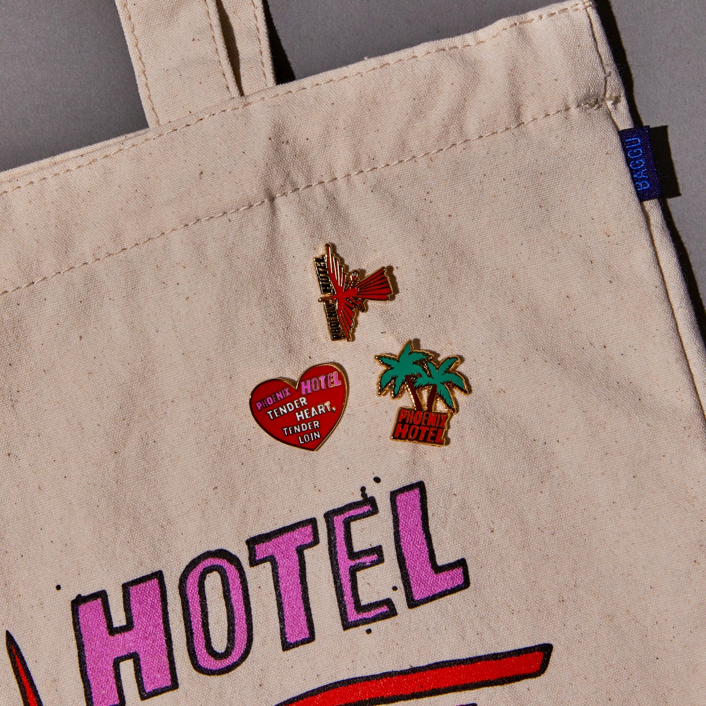 Phoenix Hotel Enamel Pins