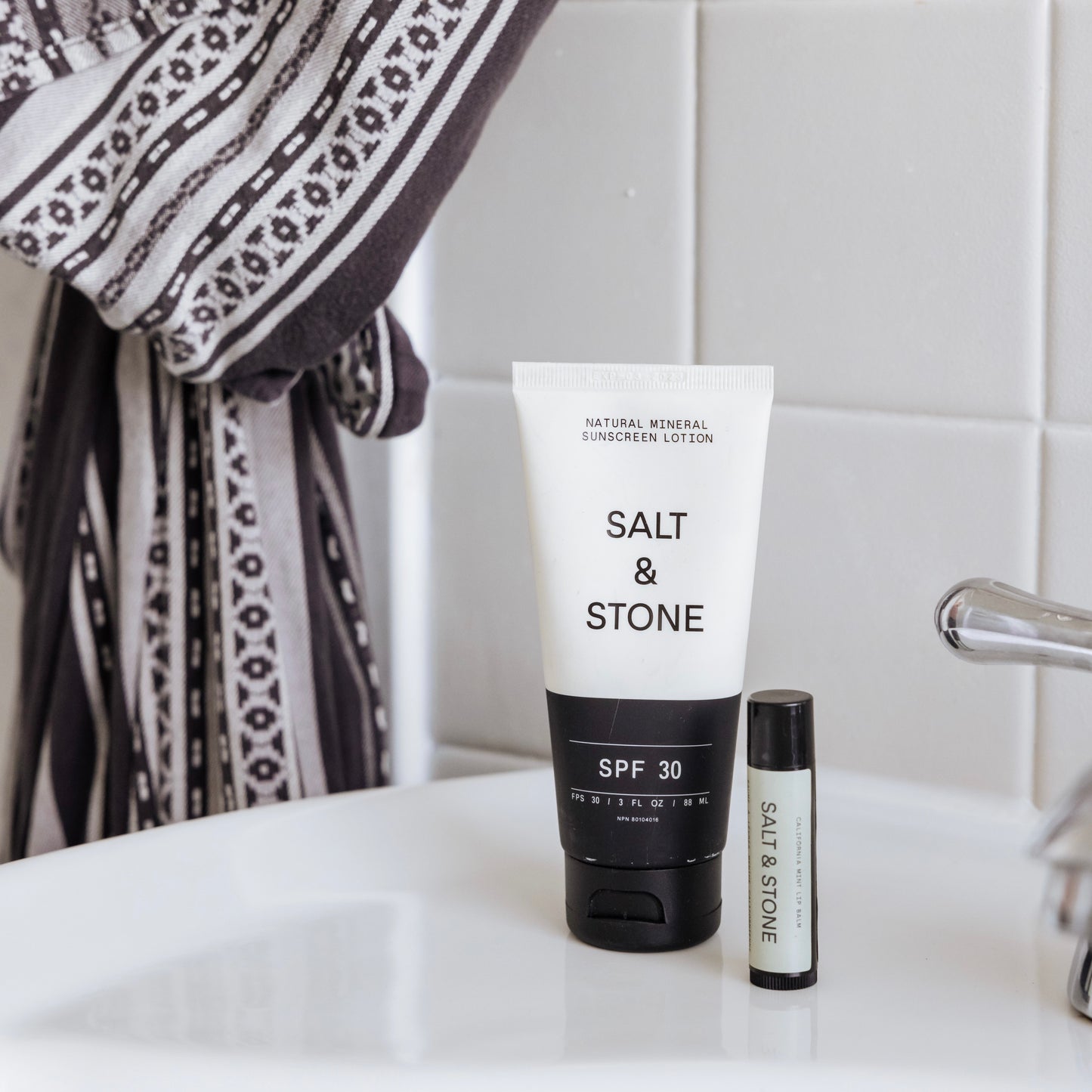 California Mint Lip Balm x Salt & Stone