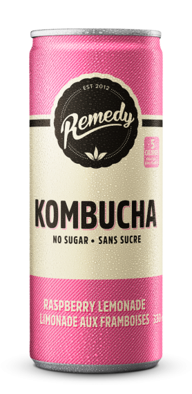 Remedy Kombucha Raspberry-Lemonade